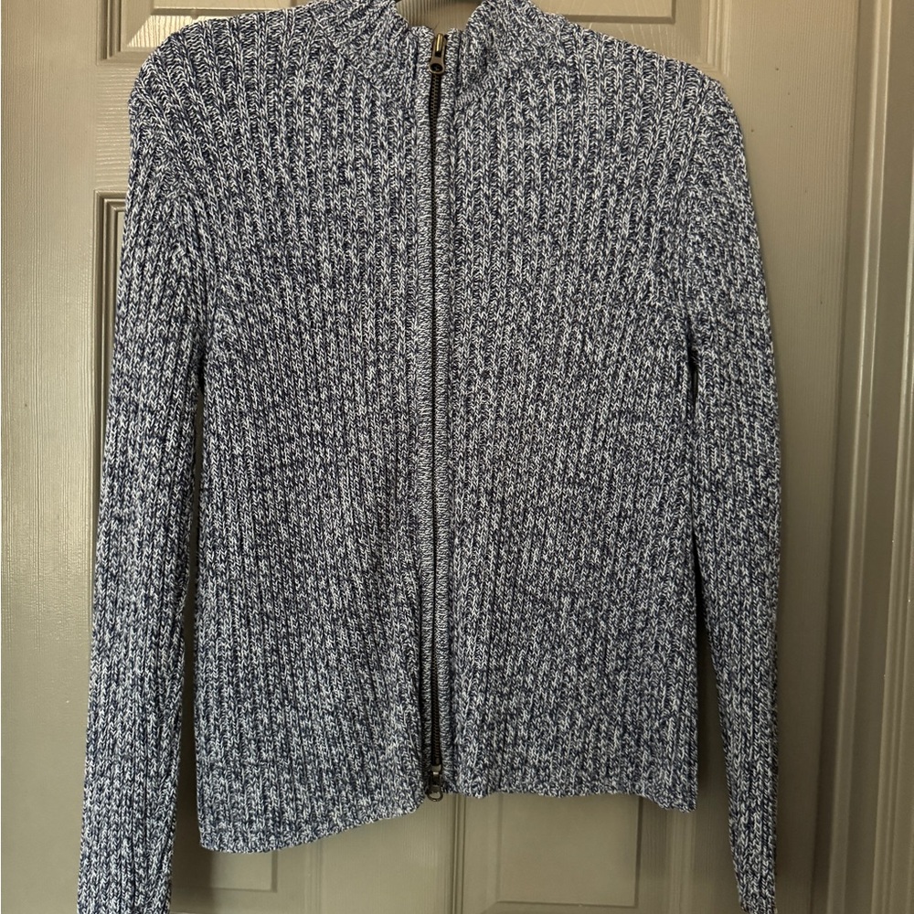 Charter Club Blue and White Sweater